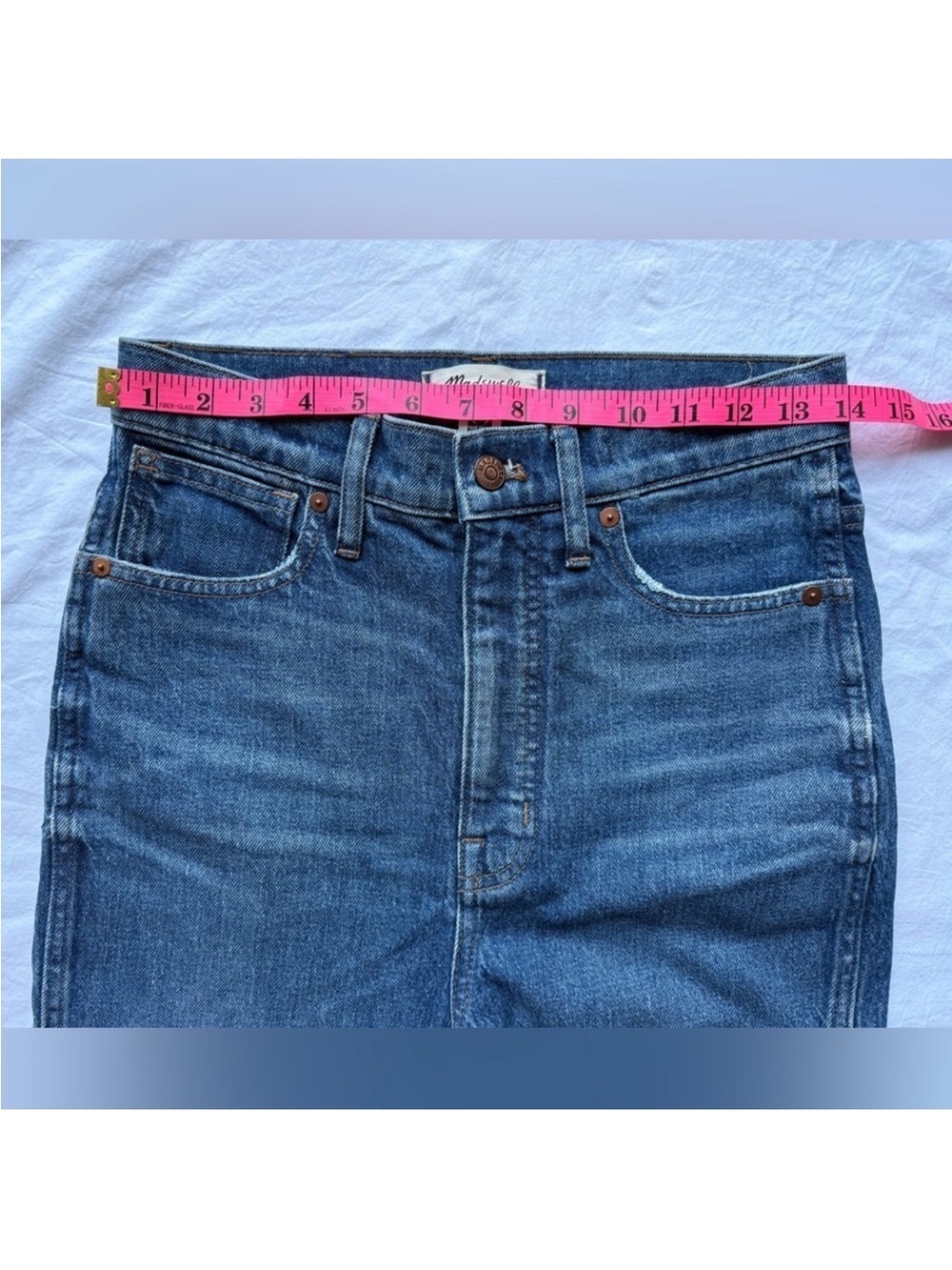 Madewell Stovepipe High Waisted Jeans - Picture 7 of 13